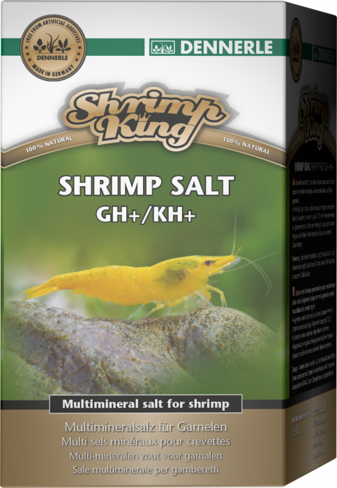Dennerle Shrimp King Shrimp Salt GH/KH+ 200g