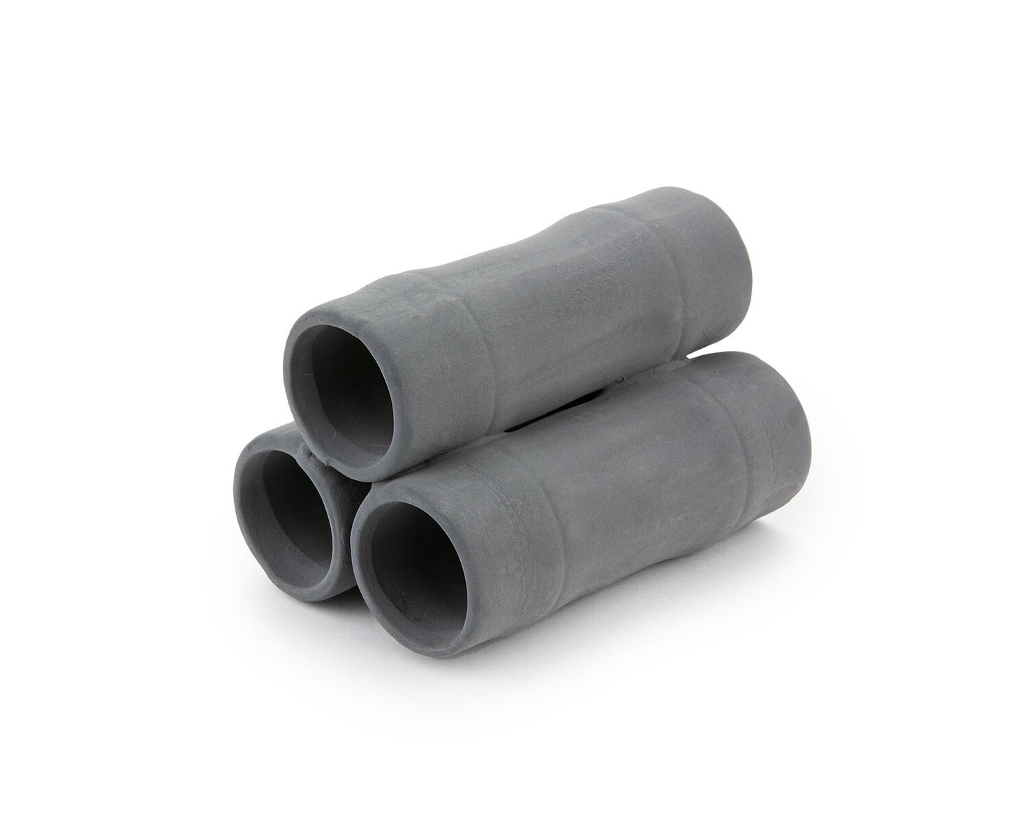 Ceramic pyramid decoration with holes for aquarium 9 cm